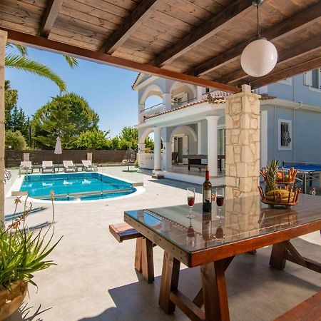 Luxury Villa Vanato & Pool Koukounaria ภายนอก รูปภาพ