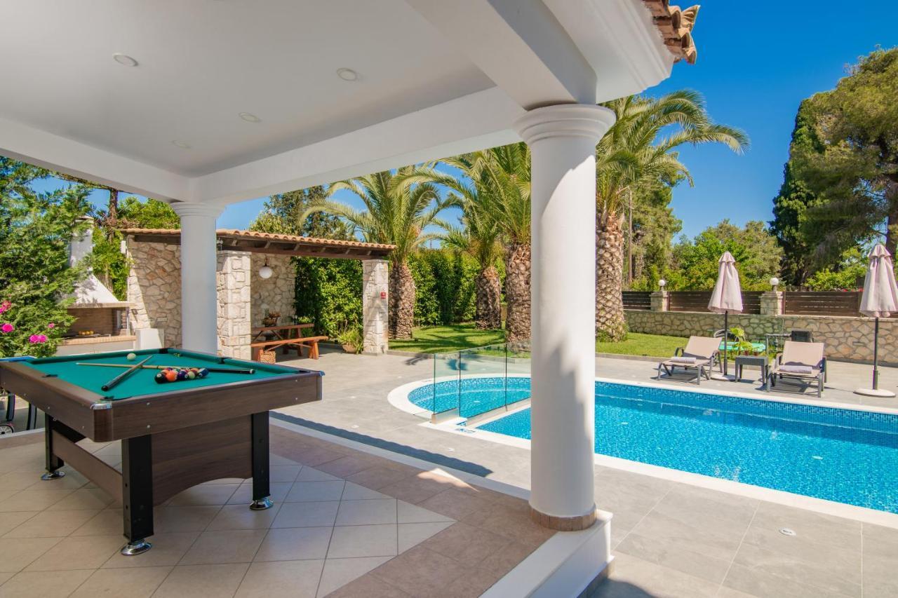 Luxury Villa Vanato & Pool Koukounaria ภายนอก รูปภาพ