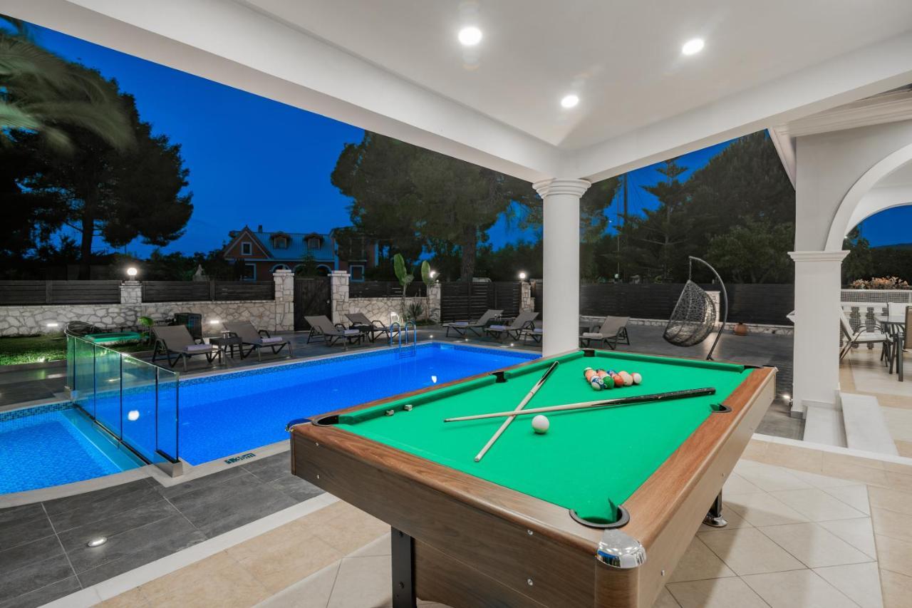 Luxury Villa Vanato & Pool Koukounaria ภายนอก รูปภาพ