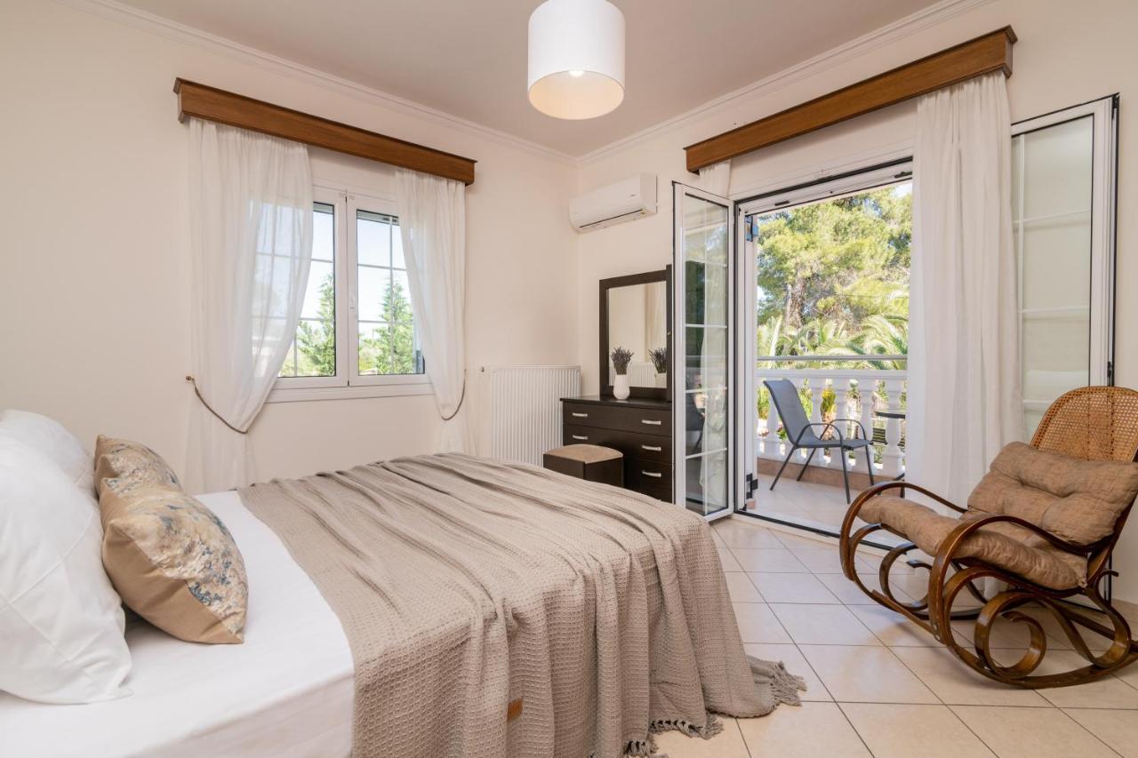 Luxury Villa Vanato & Pool Koukounaria ภายนอก รูปภาพ