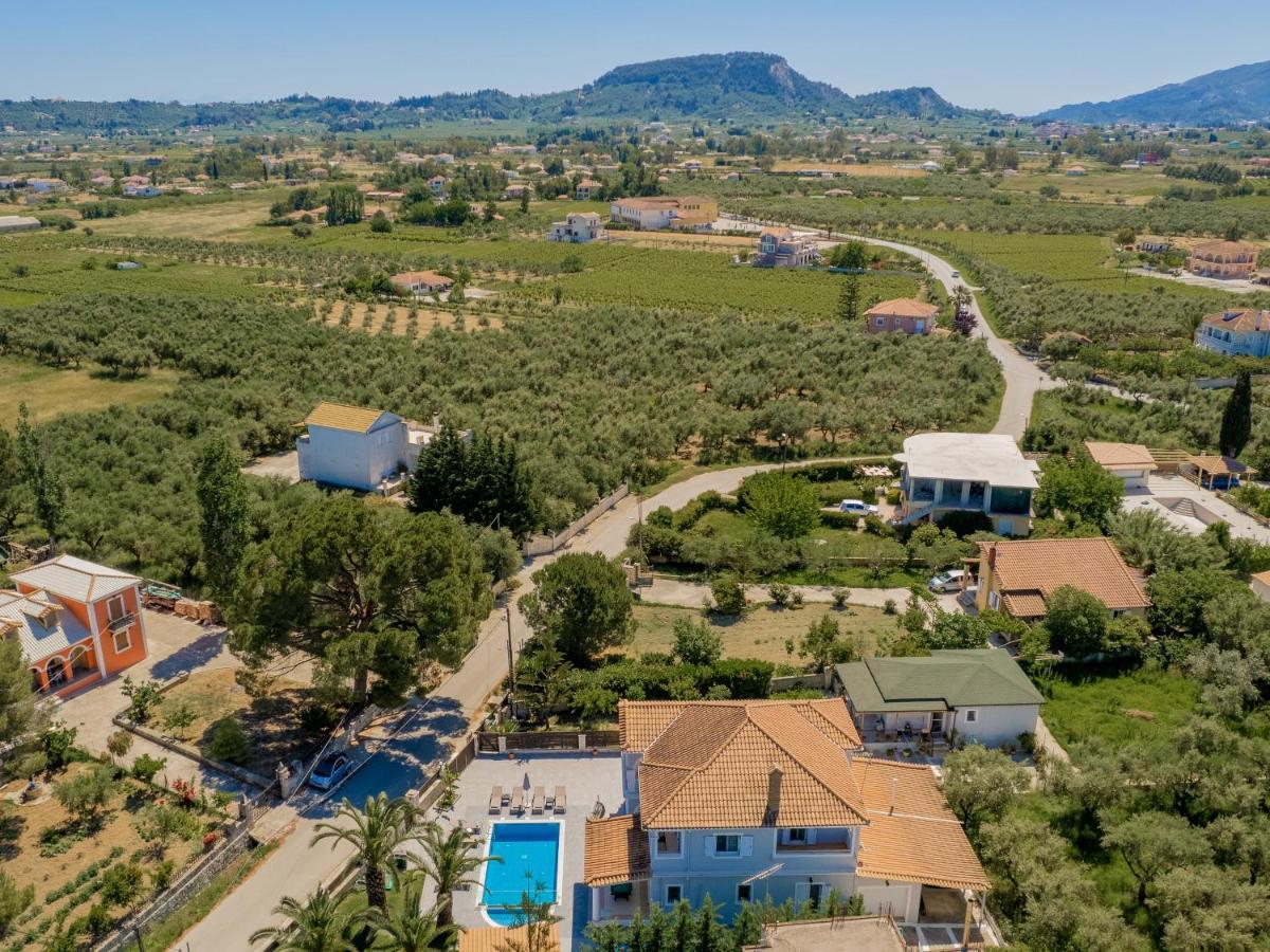 Luxury Villa Vanato & Pool Koukounaria ภายนอก รูปภาพ