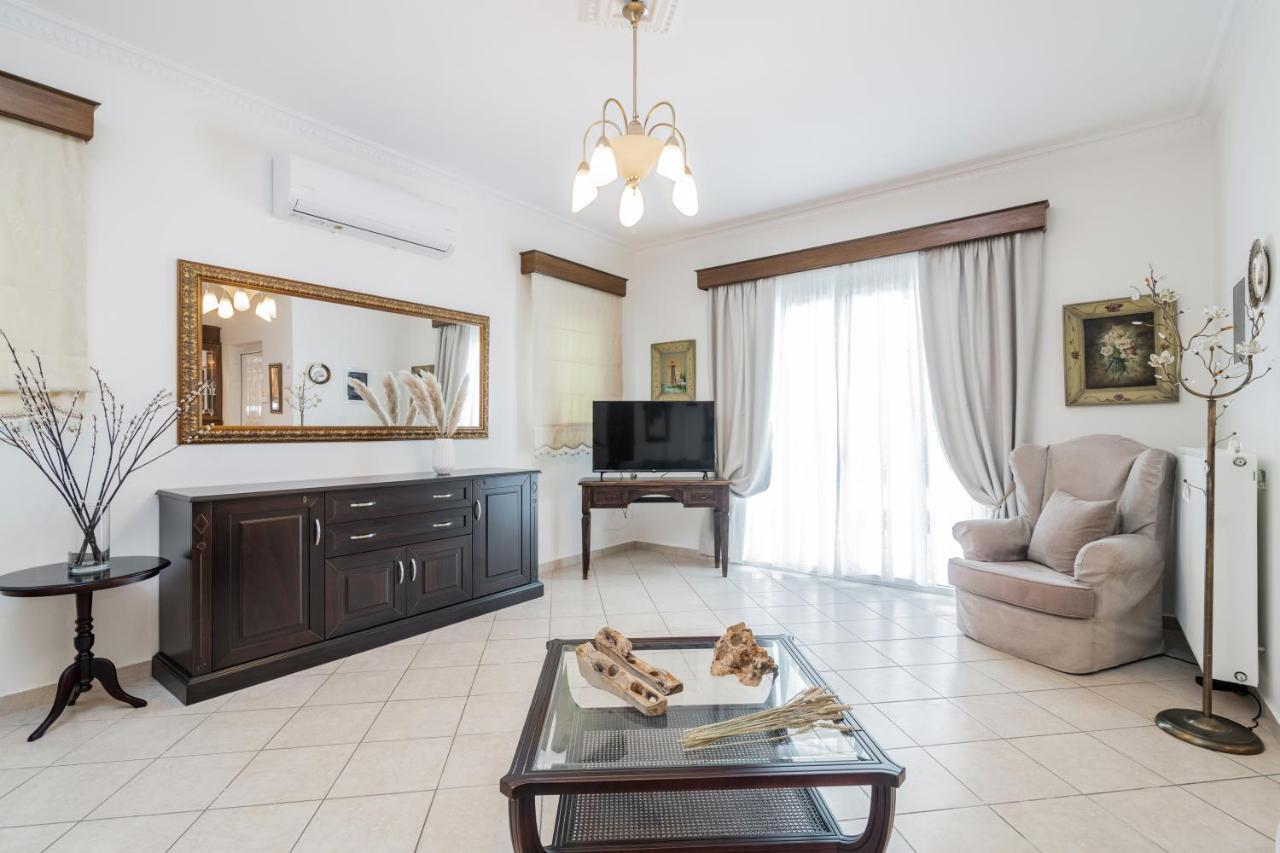 Luxury Villa Vanato & Pool Koukounaria ภายนอก รูปภาพ